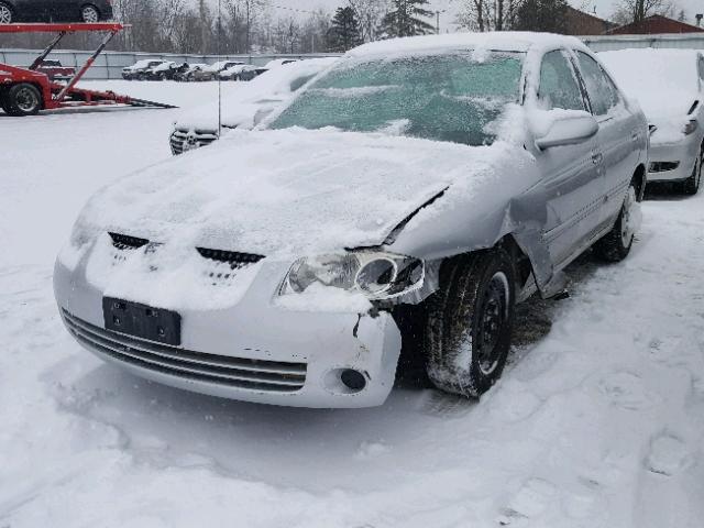 3N1CB51DX6L450789 - 2006 NISSAN SENTRA 1.8 SILVER photo 2