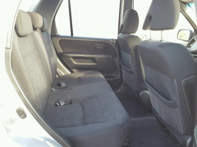 JHLRD68596C028212 - 2006 HONDA CR-V LX SILVER photo 6