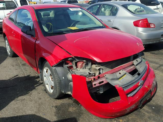 1G1AK18F187299376 - 2008 CHEVROLET COBALT LS RED photo 1