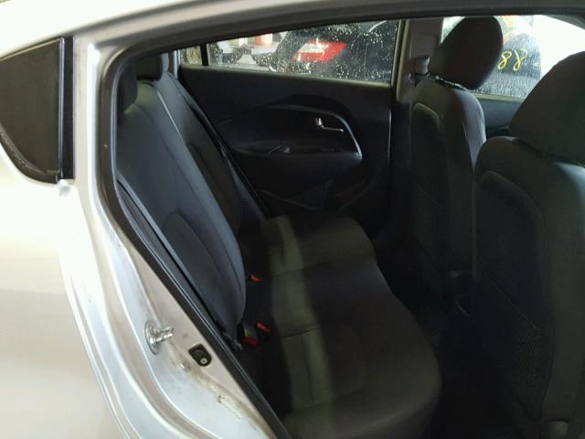 KNADM4A33D6204183 - 2013 KIA RIO LX Արծաթագույն լուսանկար 6