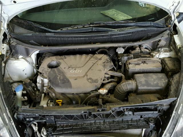 KNADM4A33D6204183 - 2013 KIA RIO LX Արծաթագույն լուսանկար 7