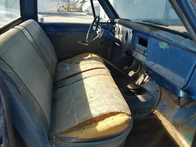 CS148S208729 - 1968 CHEVROLET C10 PICKUP BLUE photo 5