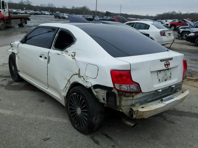 JTKJF5C76B3010034 - 2011 TOYOTA SCION TC 白色 照片 3