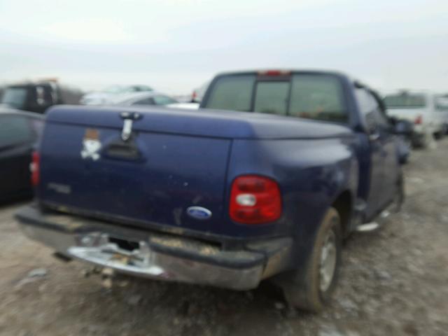1FTEX07L6VKB61384 - 1997 FORD F150 Bleu photo 4