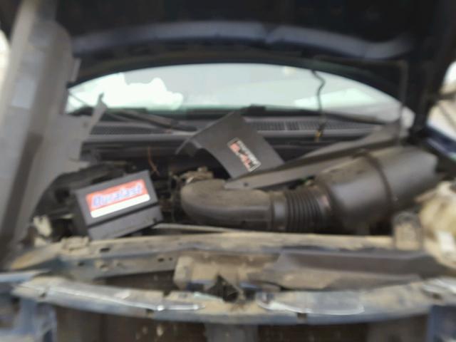 1FTEX07L6VKB61384 - 1997 FORD F150 Bleu photo 7