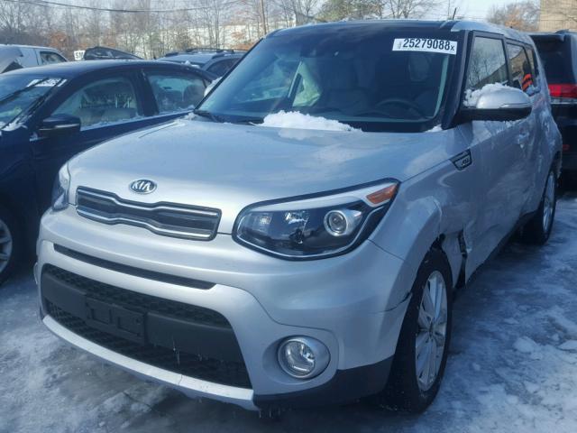 KNDJP3A56H7463355 - 2017 KIA SOUL + SILVER photo 2