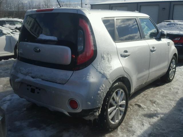 KNDJP3A56H7463355 - 2017 KIA SOUL + SILVER photo 4