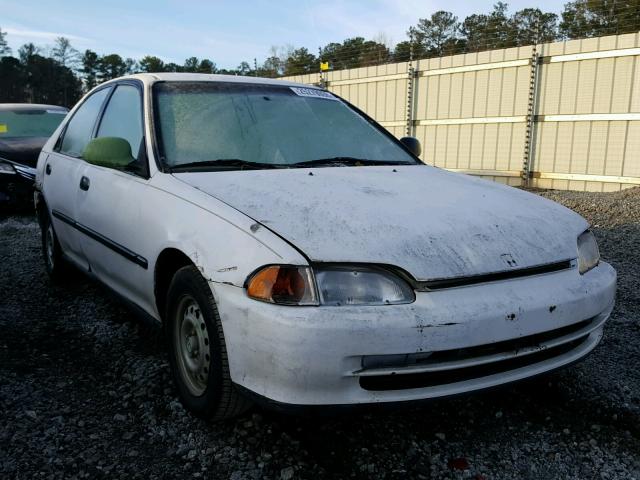 1HGEG8544SL027314 - 1995 HONDA CIVIC DX WHITE photo 1