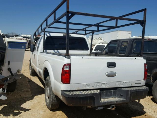 1FT7X2A66CEA44665 - 2012 FORD F250 SUPER WHITE photo 3