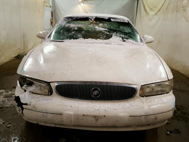 2G4WS52J211114896 - 2001 BUICK CENTURY CU WHITE photo 9