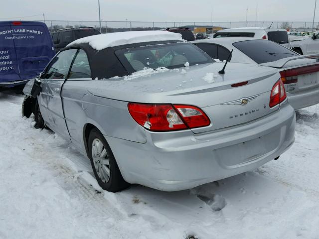 1C3LC45K78N675157 - 2008 CHRYSLER SEBRING SILVER photo 3