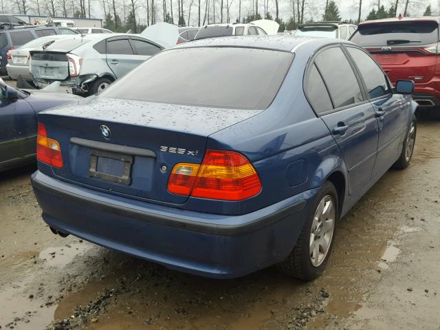 WBAEU33482PF57162 - 2002 BMW 325 XI Көк фото 4