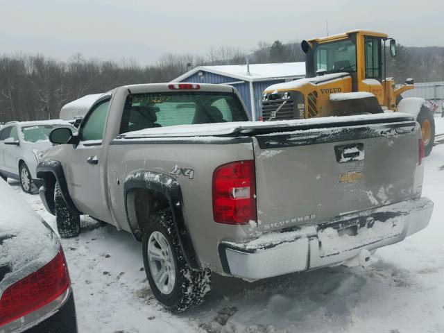 1GCEK14C27Z564507 - 2007 CHEVROLET SILVERADO SILVER photo 3