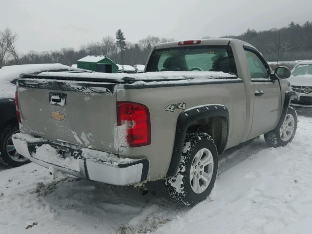 1GCEK14C27Z564507 - 2007 CHEVROLET SILVERADO SILVER photo 4