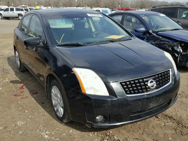 3N1AB61E18L705340 - 2008 NISSAN SENTRA 2.0 BLACK photo 1