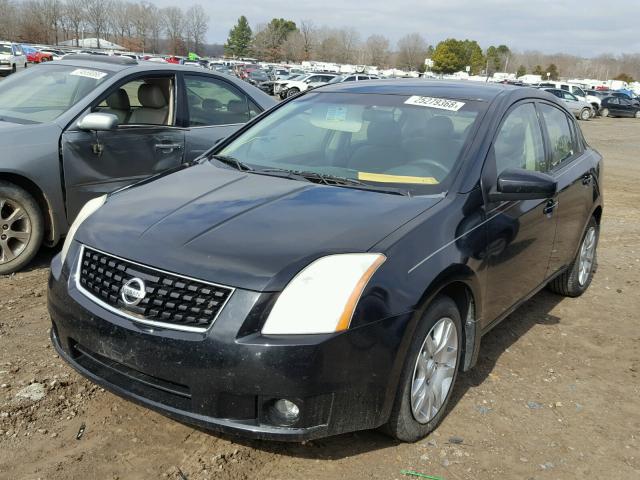 3N1AB61E18L705340 - 2008 NISSAN SENTRA 2.0 BLACK photo 2