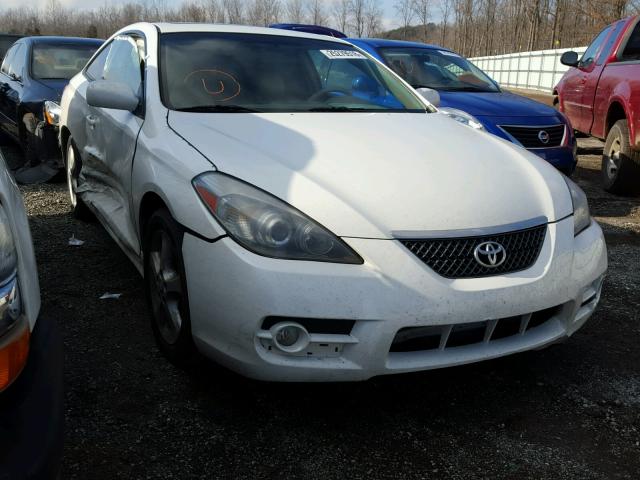 4T1CA30P17U113561 - 2007 TOYOTA CAMRY SOLA WHITE photo 1