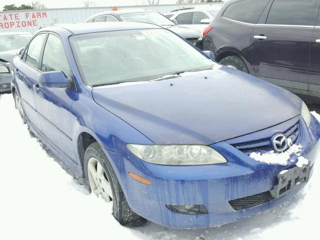 1YVFP80CX35M44390 - 2003 MAZDA 6 I Көк фото 1
