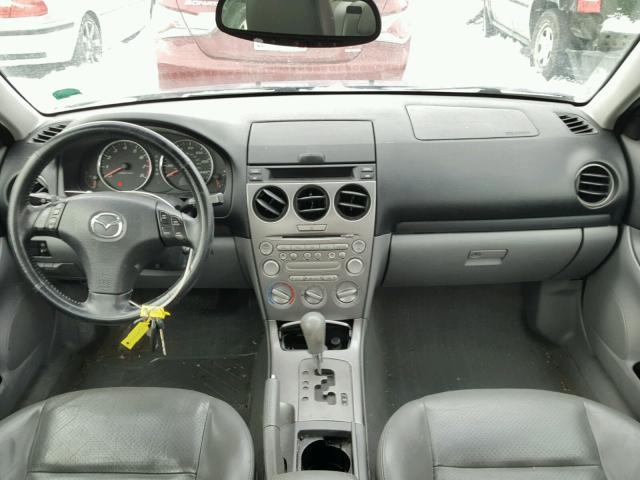 1YVFP80CX35M44390 - 2003 MAZDA 6 I Көк фото 9