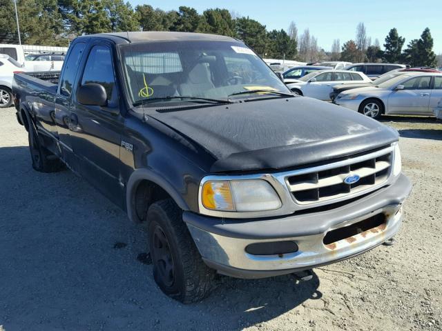 1FTDX1862VKA28311 - 1997 FORD F150 BLACK photo 1