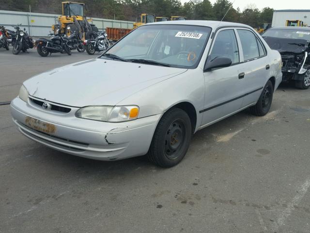 1NXBR12E5YZ372026 - 2000 TOYOTA COROLLA VE GRAY photo 2