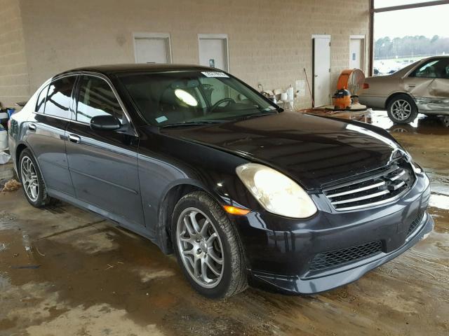 JNKCV51E96M514449 - 2006 INFINITI G35 BLACK photo 1