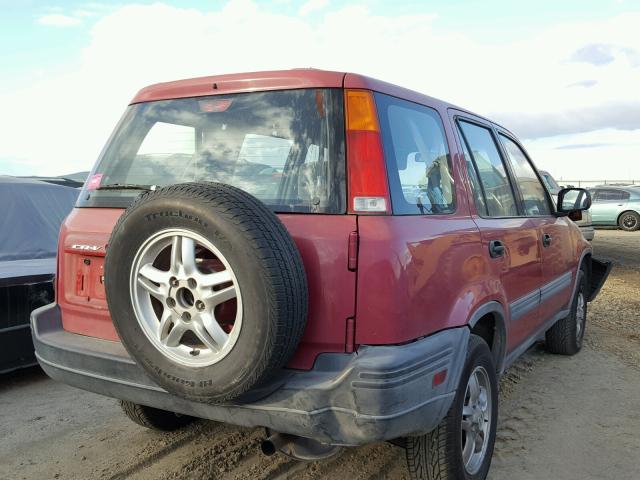 JHLRD1850VC024390 - 1997 HONDA CR-V LX RED photo 4