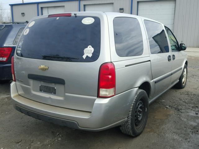 1GNDV03L95D187710 - 2005 CHEVROLET UPLANDER GRAY photo 4