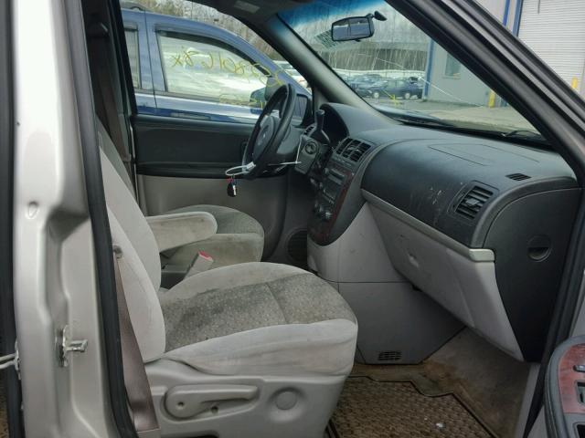 1GNDV03L95D187710 - 2005 CHEVROLET UPLANDER GRAY photo 5