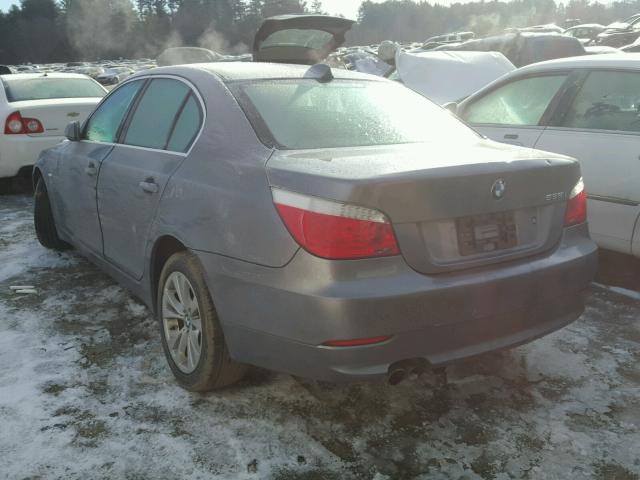 WBANV93529C132849 - 2009 BMW 535 XI GRAY photo 3