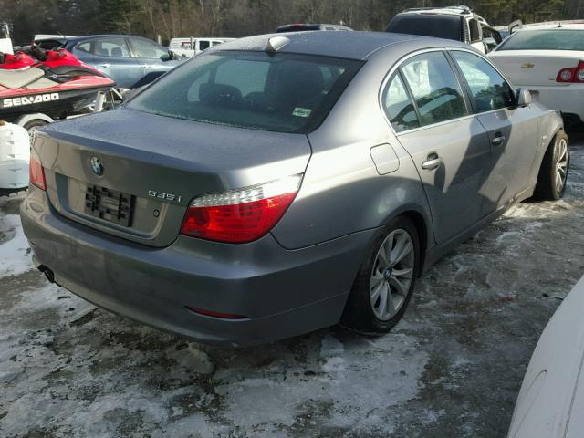 WBANV93529C132849 - 2009 BMW 535 XI GRAY photo 4