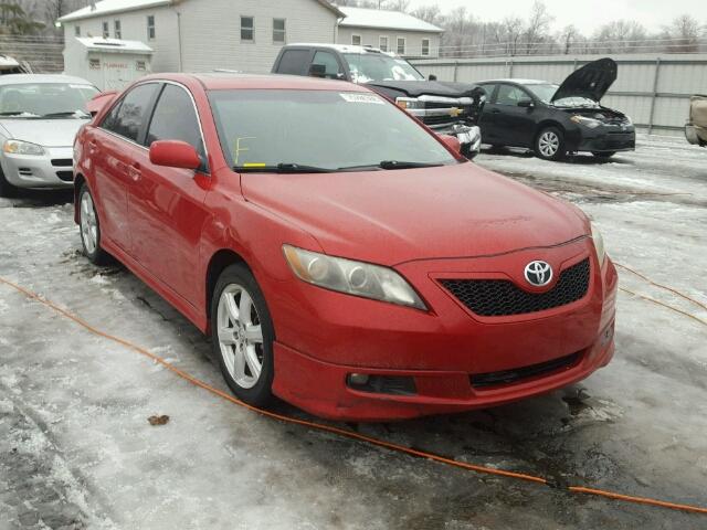 4T1BE46K19U295623 - 2009 TOYOTA CAMRY BASE RED photo 1