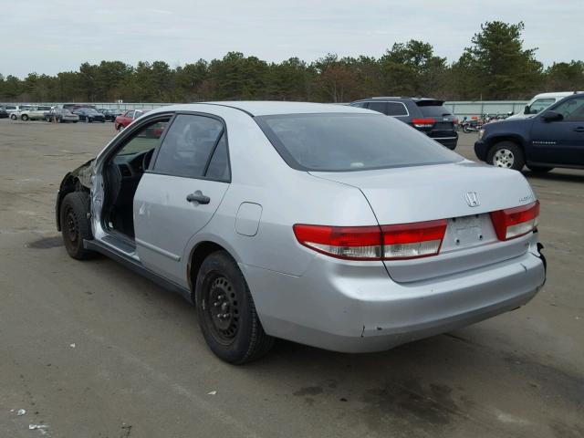 1HGCM56133A098164 - 2003 HONDA ACCORD DX SILVER photo 3