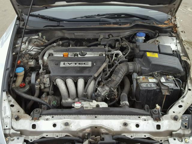 1HGCM56133A098164 - 2003 HONDA ACCORD DX SILVER photo 7