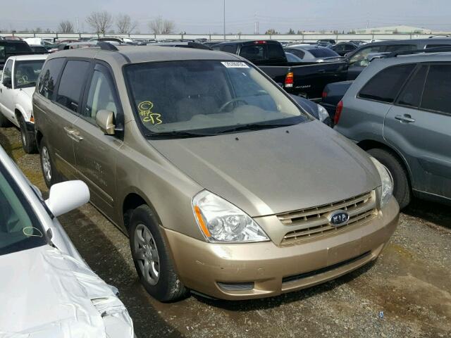 KNDMB233796297002 - 2009 KIA SEDONA EX BEIGE photo 1