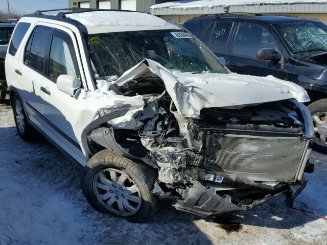 JHLRD78826C063092 - 2006 HONDA CR-V EX WHITE photo 1