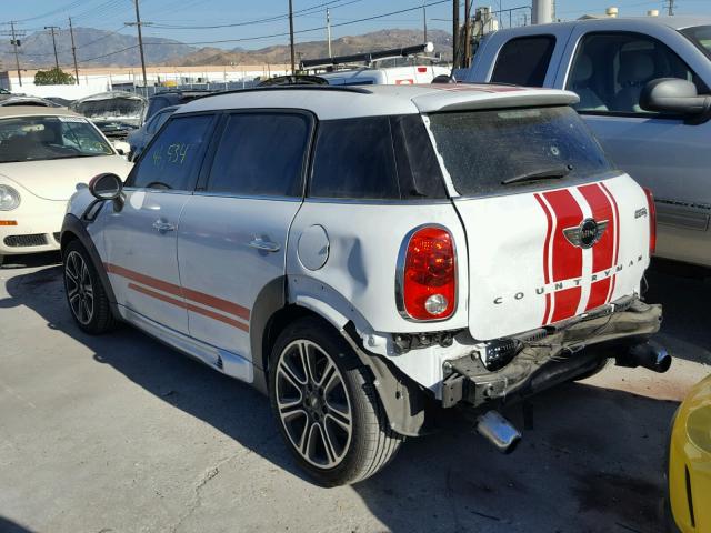 WMWZC3C52EWP51772 - 2014 MINI COOPER S C WHITE photo 3