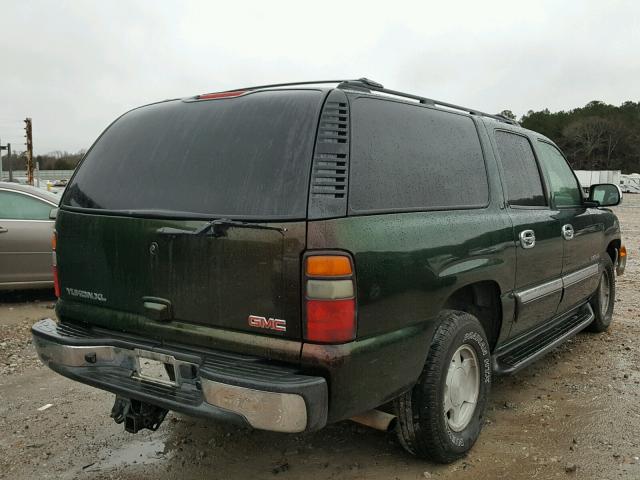 1GKEC16Z64J104523 - 2004 GMC YUKON XL C GREEN photo 4