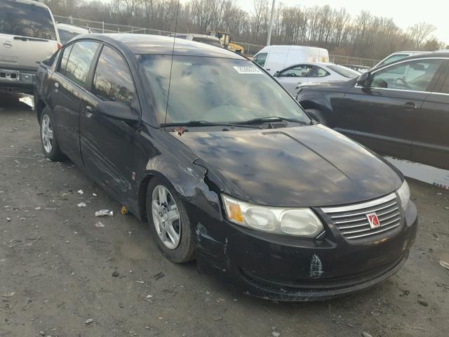 1G8AJ58F97Z204254 - 2007 SATURN ION LEVEL BLACK photo 1