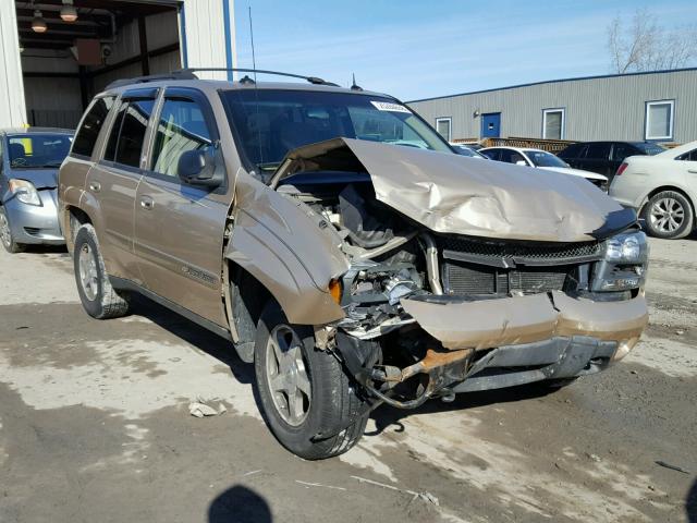 1GNDT13SX42247913 - 2004 CHEVROLET TRAILBLAZE GOLD photo 1