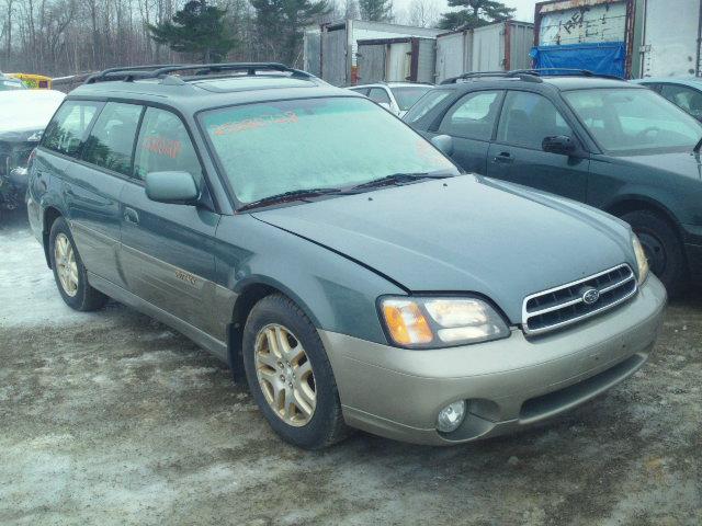 4S3BH686327626312 - 2002 SUBARU LEGACY OUT GREEN photo 1