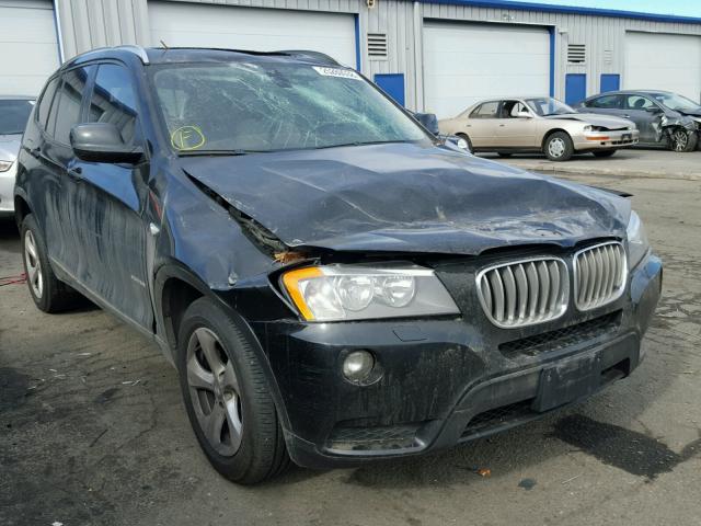 5UXWX5C55BL702888 - 2011 BMW X3 XDRIVE2 BLACK photo 1