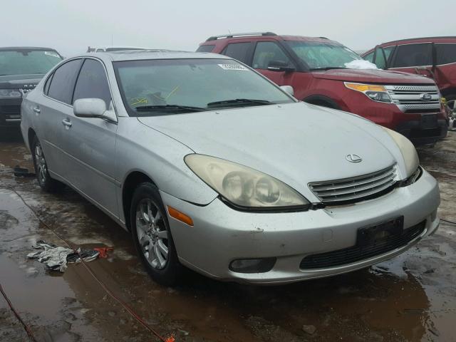 JTHBF30G630113220 - 2003 LEXUS ES 300 SILVER photo 1