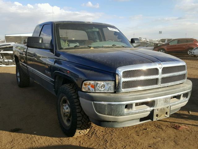 3B7KC23681G809058 - 2001 DODGE RAM 2500 BLUE photo 1