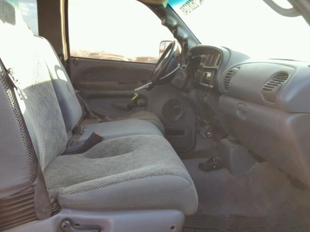 3B7KC23681G809058 - 2001 DODGE RAM 2500 BLUE photo 5