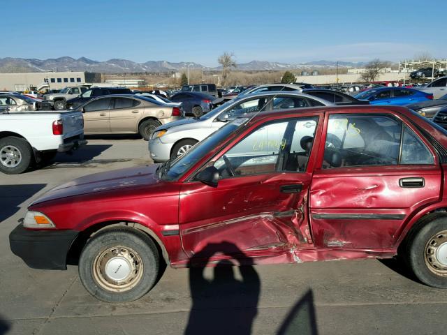 JT2AE92E8J3135710 - 1988 TOYOTA COROLLA DL RED photo 10