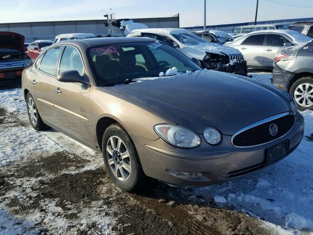 2G4WC552X71140723 - 2007 BUICK LACROSSE C GOLD photo 1