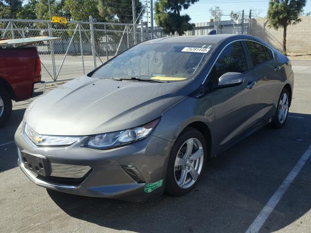 1G1RC6S55HU182110 - 2017 CHEVROLET VOLT LT GRAY photo 2