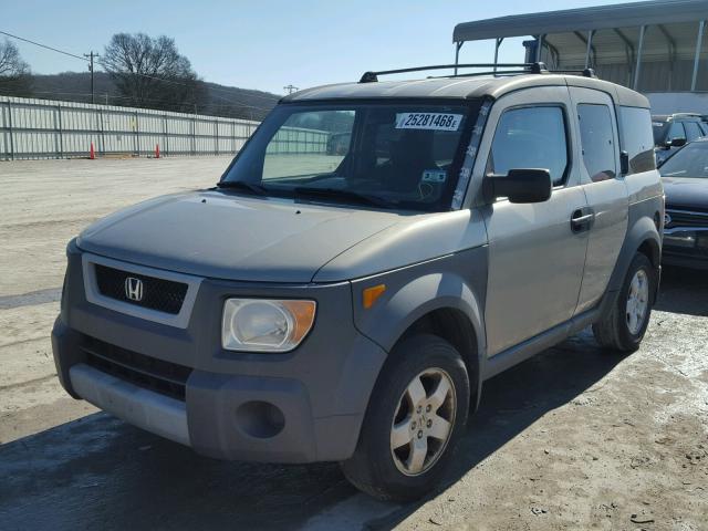 5J6YH27514L019311 - 2004 HONDA ELEMENT EX SILVER photo 2