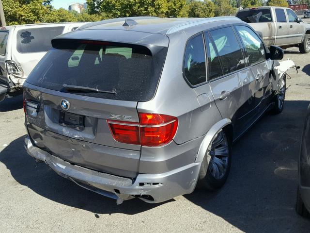 5UXZV8C56D0C15825 - 2013 BMW X5 XDRIVE5 SILVER photo 4